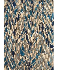 Rug Culture Dreamscape Ropes Modern Blue Rug -The Shine Nook Sales Store 797884120 5 720x928