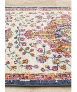 Rug Culture Babylon 205 White Runner Rug -The Shine Nook Sales Store 797884480 4 720x928