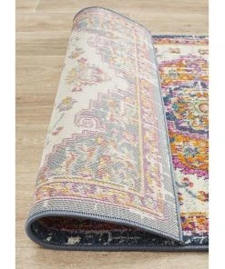 Rug Culture Babylon 205 White Runner Rug -The Shine Nook Sales Store 797884480 6 720x928
