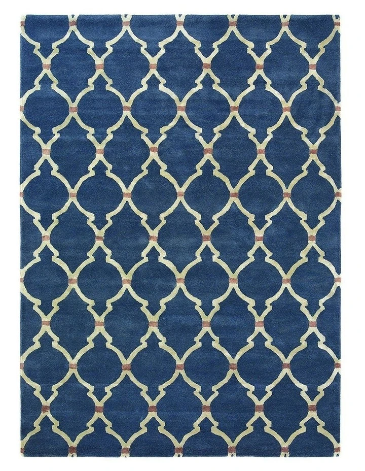 Sanderson Empire Trellis - Indigo 45508 1 Sanderson Empire Trellis - Indigo 45508