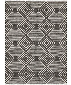 Rug Culture Miller Rhythm Dance Charcoal Rug