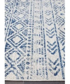 Rug Culture Oasis Ismail White Blue Rustic Rug 10 Rug Culture Oasis Ismail White Blue Rustic Rug -The Shine Nook Sales Store 797885200 4 720x928