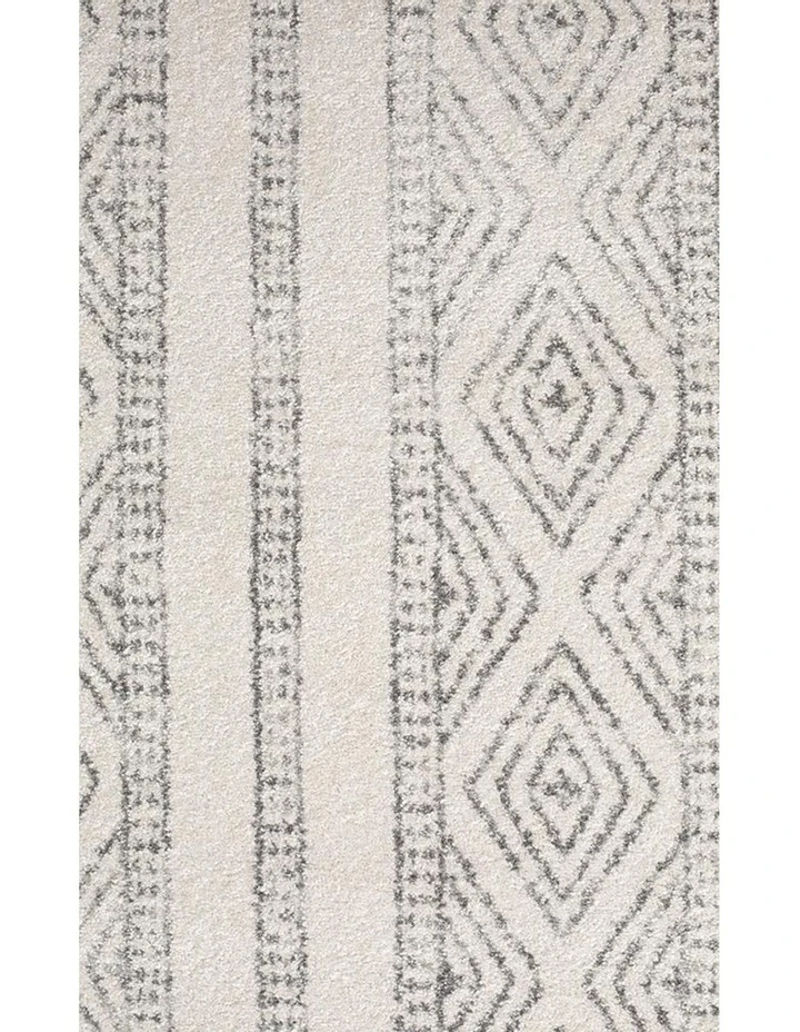 Rug Culture Oasis Salma White And Grey Tribal Rug 5 Rug Culture Oasis Salma White And Grey Tribal Rug - Image 5