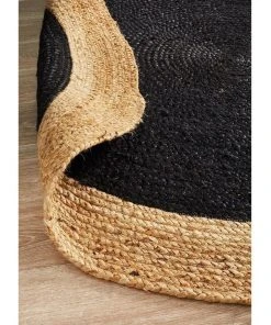 Rug Culture Atrium Polo Round Black -The Shine Nook Sales Store 797933170 5 720x928