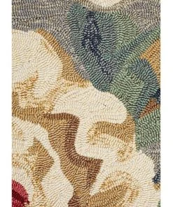 Rug Culture Copacabana Gorgeous Peony Grey Indoor Outdoor Rug -The Shine Nook Sales Store 797933260 5 720x928