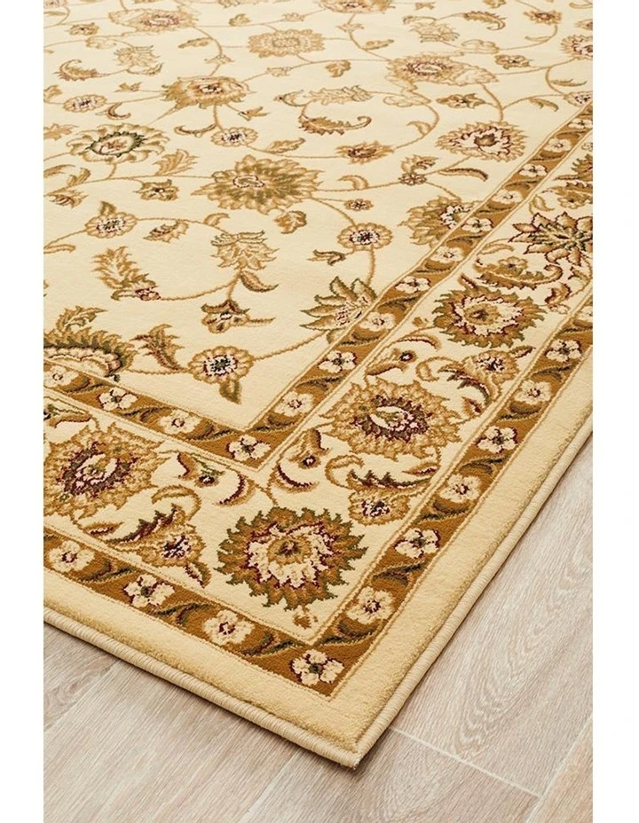 Rug Culture Sydney Collection Classic Rug Ivory with Ivory Border 3 Rug Culture Sydney Collection Classic Rug Ivory with Ivory Border - Image 3