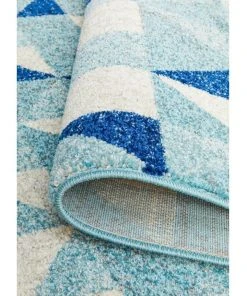 Rug Culture Mirage Illusion Modern Geo Blue Ivory Rug 9 Rug Culture Mirage Illusion Modern Geo Blue Ivory Rug -The Shine Nook Sales Store 797934160 3 720x928