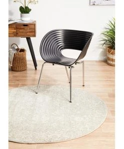 Rug Culture Evoke Shine Silver Transitional Round Rug 13 Rug Culture Evoke Shine Silver Transitional Round Rug -The Shine Nook Sales Store 797934250 7 720x928
