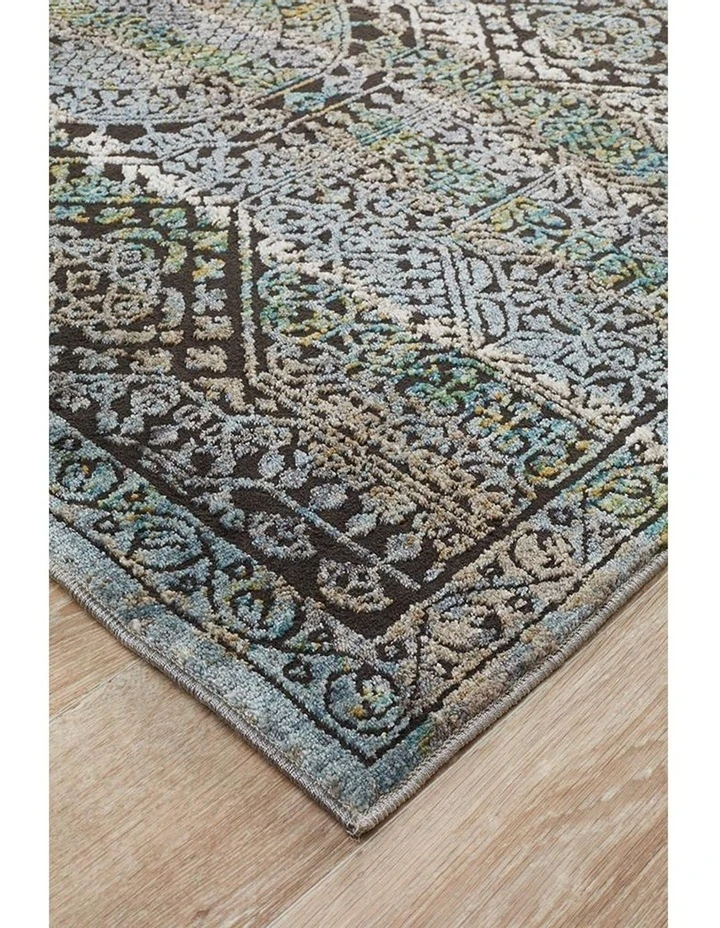 Rug Culture Jezebel Fluid Morrow Modern Blue Rug 2 Rug Culture Jezebel Fluid Morrow Modern Blue Rug - Image 2