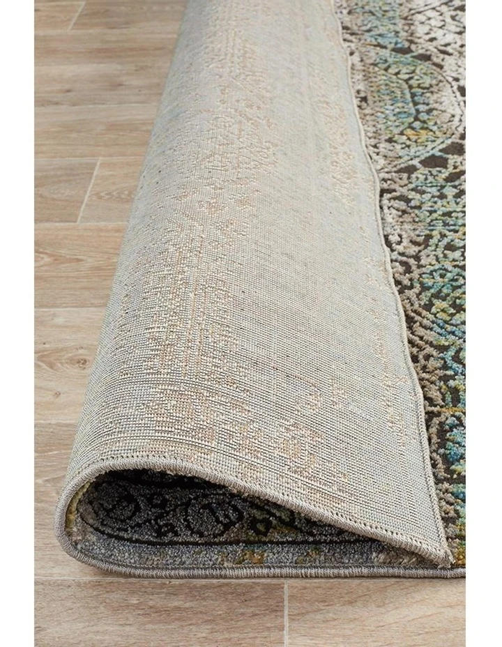 Rug Culture Jezebel Fluid Morrow Modern Blue Rug 5 Rug Culture Jezebel Fluid Morrow Modern Blue Rug - Image 5