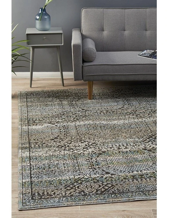 Rug Culture Jezebel Fluid Morrow Modern Blue Rug 6 Rug Culture Jezebel Fluid Morrow Modern Blue Rug - Image 6