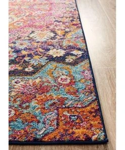 Rug Culture Museum Preston Multi Coloured Rug -The Shine Nook Sales Store 797935240 4 720x928