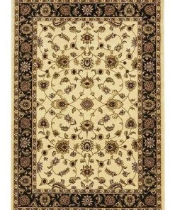 Rug Culture Sydney Collection Classic Rug Ivory with Black Border -The Shine Nook Sales Store 797935330 4 720x928