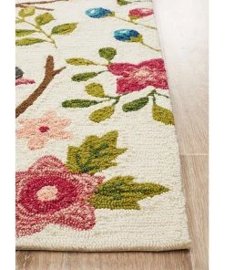 Rug Culture Copacabana Finch and Nest Exquisite Indoor Outdoor Rug Cream -The Shine Nook Sales Store 797935510 3 720x928