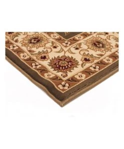 Rug Culture Sydney Collection Classic Rug Green with Ivory Border -The Shine Nook Sales Store 797936680 3 720x928