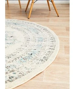 Rug Culture Century 922 White Round Rug 8 Rug Culture Century 922 White Round Rug -The Shine Nook Sales Store 797936770 3 720x928