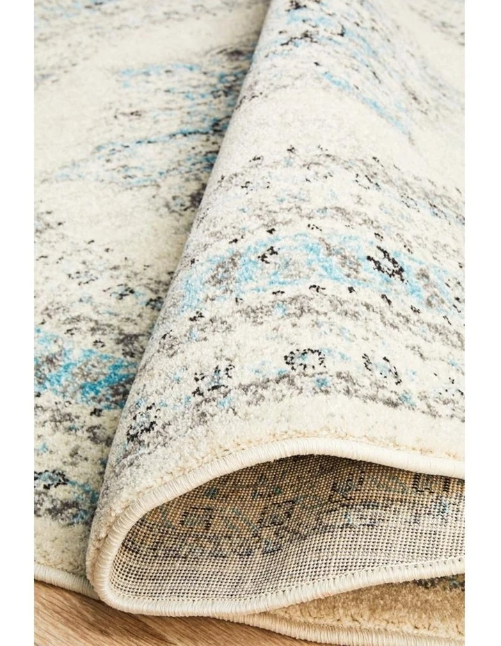 Rug Culture Century 922 White Round Rug 6 Rug Culture Century 922 White Round Rug - Image 6