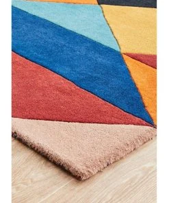 Rug Culture Matrix Pure Wool 904 Sunset Runner Rug -The Shine Nook Sales Store 797938030 7 720x928
