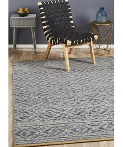 Rug Culture Relic Harvey Blue Natural Rug -The Shine Nook Sales Store 797938480 7 720x928