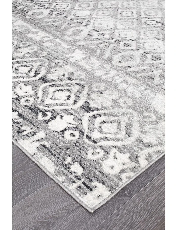 Rug Culture Oasis Zakira Dark Grey Tribal Rug 3 Rug Culture Oasis Zakira Dark Grey Tribal Rug - Image 3