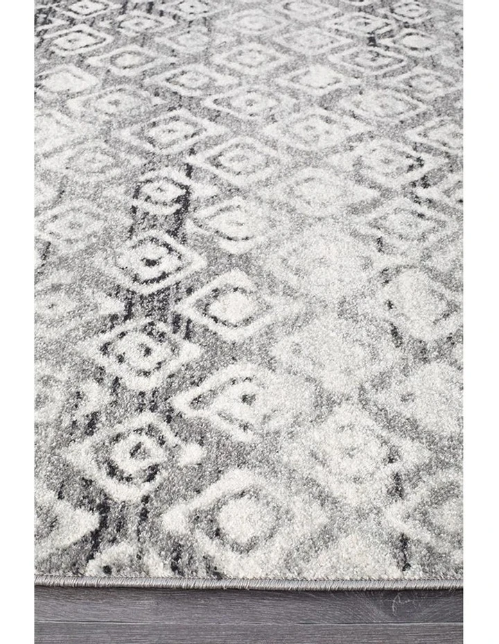 Rug Culture Oasis Zakira Dark Grey Tribal Rug 4 Rug Culture Oasis Zakira Dark Grey Tribal Rug - Image 4