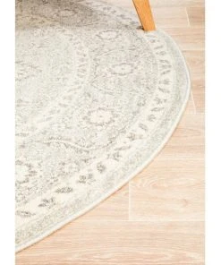 Rug Culture Evoke Silver Flower Transitional Round Rug 8 Rug Culture Evoke Silver Flower Transitional Round Rug -The Shine Nook Sales Store 797939650 3 720x928