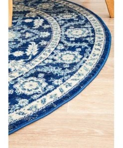 Rug Culture Evoke Release Navy Transitional Round Rug 9 Rug Culture Evoke Release Navy Transitional Round Rug -The Shine Nook Sales Store 798033700 3 720x928