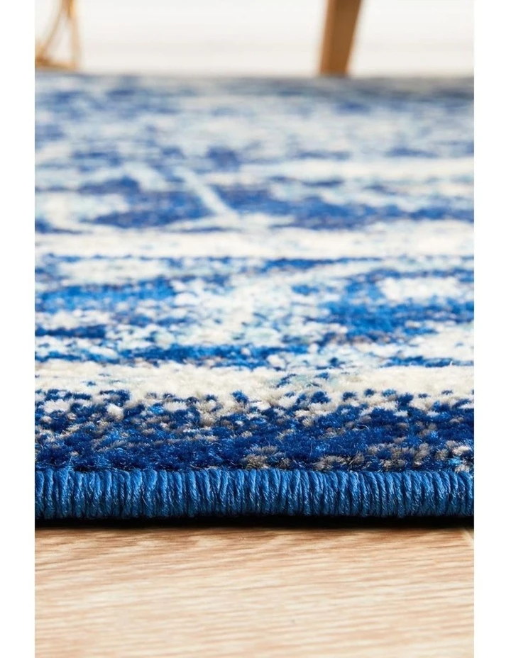 Rug Culture Evoke Release Navy Transitional Round Rug 4 Rug Culture Evoke Release Navy Transitional Round Rug - Image 4