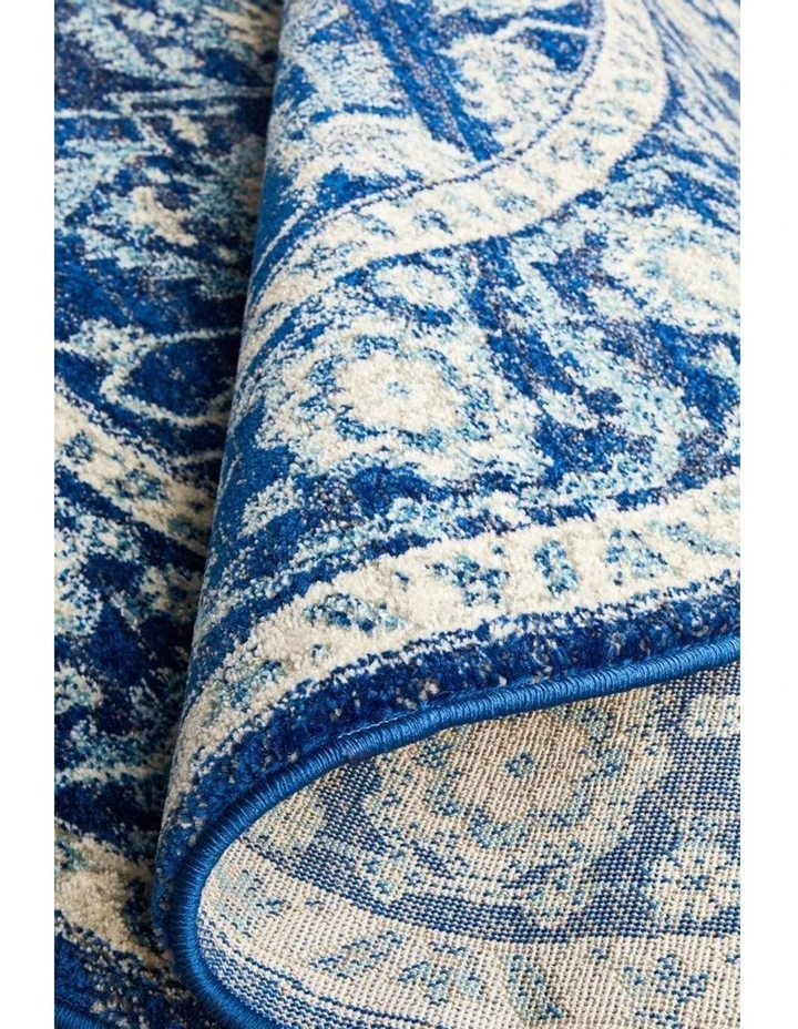 Rug Culture Evoke Release Navy Transitional Round Rug 6 Rug Culture Evoke Release Navy Transitional Round Rug - Image 6