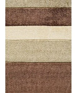 Rug Culture City Stylish Stripe Rug Brown Beige -The Shine Nook Sales Store 798034600 5 720x928
