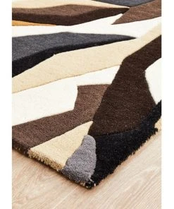 Rug Culture Matrix Pure Wool 903 Fossil Runner Rug -The Shine Nook Sales Store 798034780 7 720x928