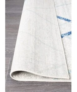 Rug Culture Oasis Noah White Blue Contemporary Rug -The Shine Nook Sales Store 798038110 4 720x928
