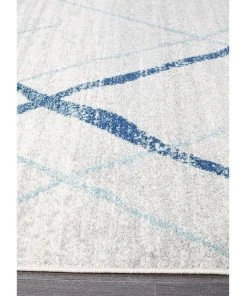 Rug Culture Oasis Noah White Blue Contemporary Rug -The Shine Nook Sales Store 798038110 6 720x928