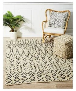 Rug Culture Kenya Elki Hand Woven Tribal Jute Rug -The Shine Nook Sales Store 798038380 7 720x928