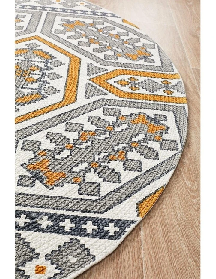 Rug Culture Lunar 420 Printed Gold 3 Rug Culture Lunar 420 Printed Gold - Image 3