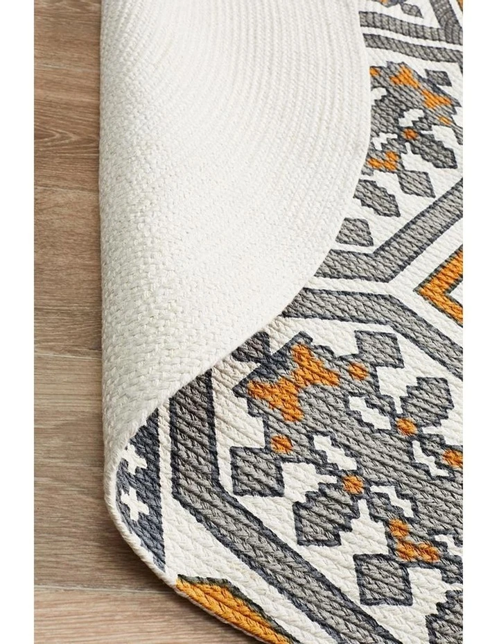 Rug Culture Lunar 420 Printed Gold 5 Rug Culture Lunar 420 Printed Gold - Image 5