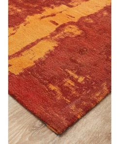 Rug Culture Magnolia 11 Paprika Runner Rug