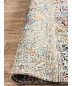 Rug Culture Museum Huxley Multi Coloured Runner -The Shine Nook Sales Store 798040630 6 720x928