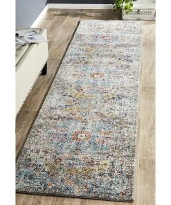 Rug Culture Museum Huxley Multi Coloured Runner -The Shine Nook Sales Store 798040630 7 720x928