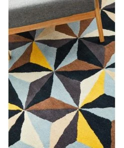 Rug Culture Matrix Pure Wool 900 Blue Round Rug 11 Rug Culture Matrix Pure Wool 900 Blue Round Rug -The Shine Nook Sales Store 798040810 5 720x928