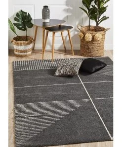 Rug Culture Broadway 935 Charcoal -The Shine Nook Sales Store 798042610 7 720x928