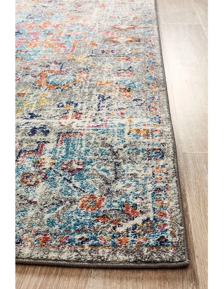 Rug Culture Museum Huxley Multi Coloured Rug 4 Rug Culture Museum Huxley Multi Coloured Rug - Image 4