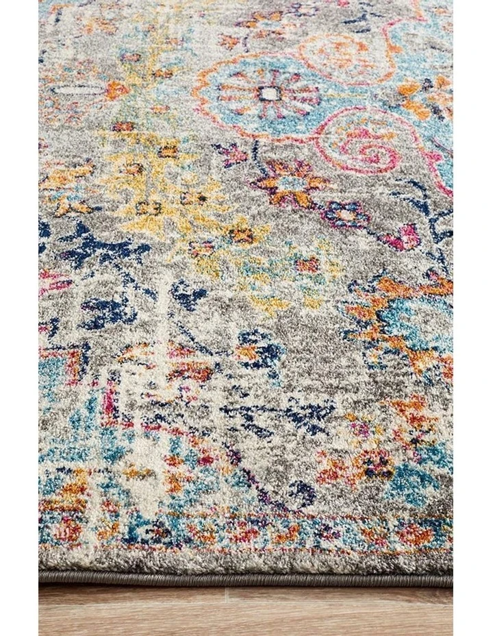 Rug Culture Museum Huxley Multi Coloured Rug 5 Rug Culture Museum Huxley Multi Coloured Rug - Image 5