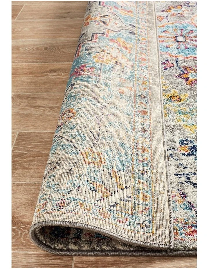 Rug Culture Museum Huxley Multi Coloured Rug 7 Rug Culture Museum Huxley Multi Coloured Rug - Image 7