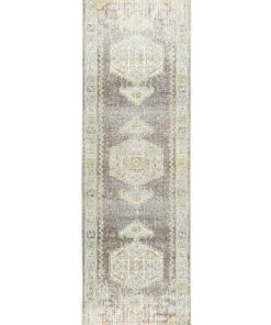 Rug Culture Century 944 Grey Runner Rug