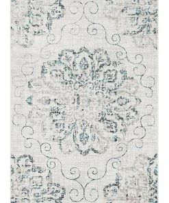 Rug Culture Giselle Transitional Rug Blue Grey