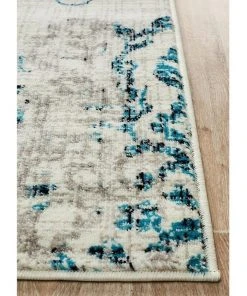 Rug Culture Giselle Transitional Rug Blue Grey -The Shine Nook Sales Store 798048640 3 720x928