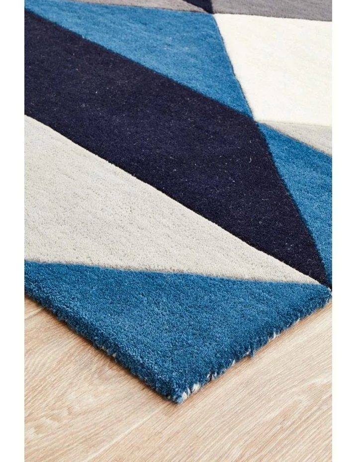 Rug Culture Matrix Pure Wool 904 Steel Runner Rug Rug 5 Rug Culture Matrix Pure Wool 904 Steel Runner Rug Rug - Image 5