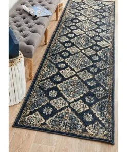 Rug Culture Oxford Mayfair Timeline Navy Rug -The Shine Nook Sales Store 798049990 3 720x928