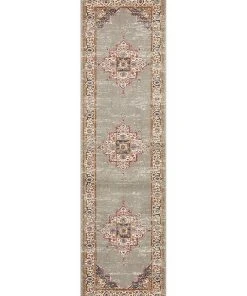 Rug Culture Babylon 211 Grey Runner Rug